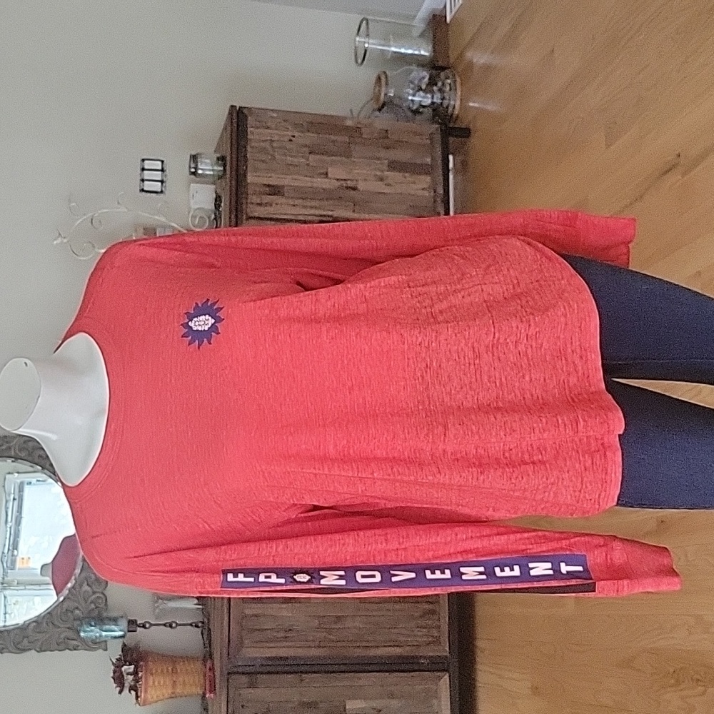 Free People Movement Keep Rolling Long Sleeve Oversized Tee